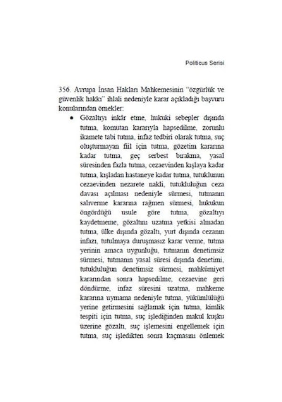 Politicus Insan Hakları Soru-Cevap Kaymakamlık Sınavı