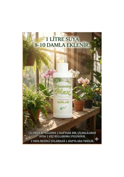 2 Adet Dal Ve Çiçek Destekleyici Premium Besin 100 Ml - Güçlü Dal Gelişimi Ve Iri Çiçeklenme