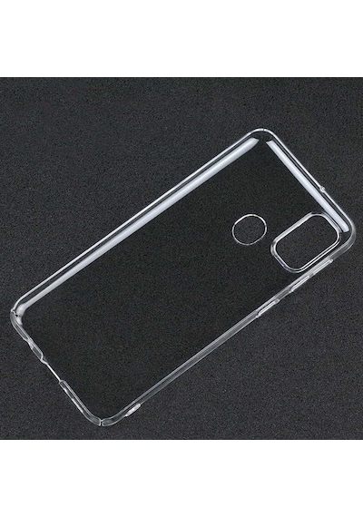 Noktaks - Samsung Galaxy M21 Uyumlu - Kılıf Şeffaf Soft Slim Fitt Süper Silikon Kapak - Şeffaf