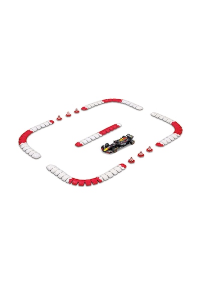 1/41 Die-cast Red Bull Racing Uzaktan Kumandalı Araba Ve Pist Set Renkli