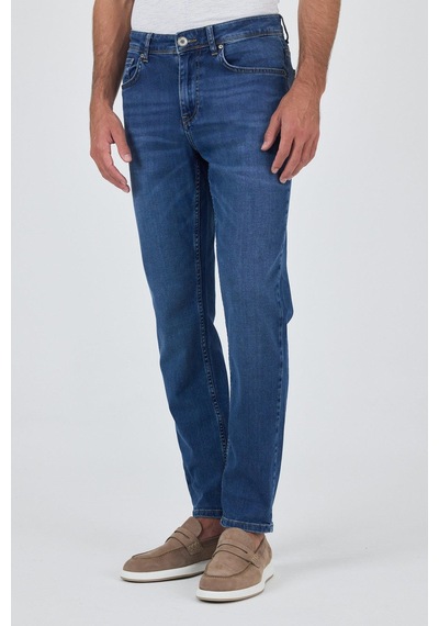 Lacivert Gabardin 5 Cep Düz Paça Casual Slim Fit Pamuklu Denim Pantolon 1023250156 Lacivert Lacivert Gabardin 5 Cep Düz Paça Casual Slim Fit Pamuklu Denim Pantolon 1023250156 Lacivert