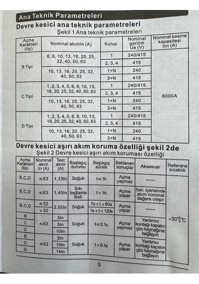 Himel 1x32a B 4,5ka Otomatik Sigorta Devre Kesici