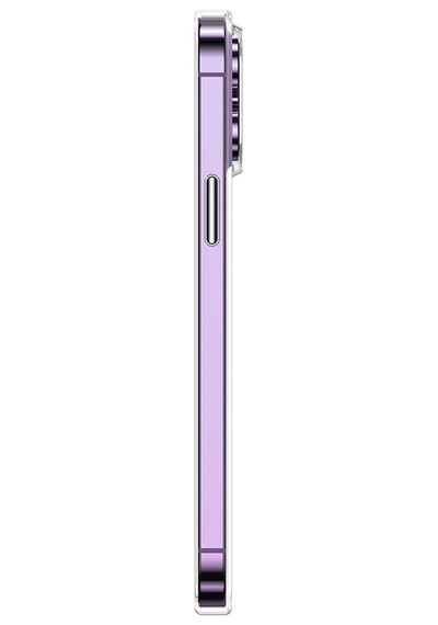 Apple Uyumlu iPhone 14 Pro Kılıf Magsafe Şarj Özellikli Transparan Sert PC Wlons Pita Kapak