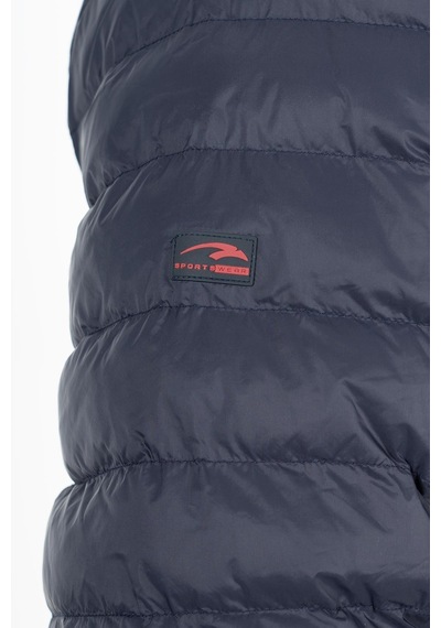 Maraton Sportswear Büyük Beden Erkek Kapşonlu Uzun Kol Basic Darkblue Mont 21874-darkblue Koyu Mavi