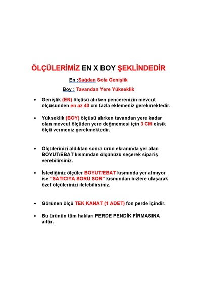 Açık Vizon Blackout Karartma Güneşlik Tek Kanat Açık Vizon