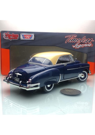 1950 Chevrolet Chevy Belair Blue 1 18 Olcek Motormax