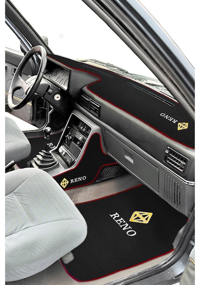 Renault Broadway R9 / R11 Uyumlu Oto Halı Paspas & Torpido Koruma Halısı & Vites Konsol Yan Koruma Halısı