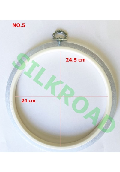 Nurge Şeffafpano Kasnağı Yuvarlak 5li Set - Toplam 5 Parça