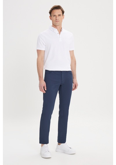 AC&Co / Altınyıldız Classics Erkek Lacı Slim Fit Dar Kesim 5 Cep Armürlü Esnek Pantolon Lacı AC&Co / Altınyıldız Classics Erkek Lacı Slim Fit Dar Kesim 5 Cep Armürlü Esnek Pantolon Lacı