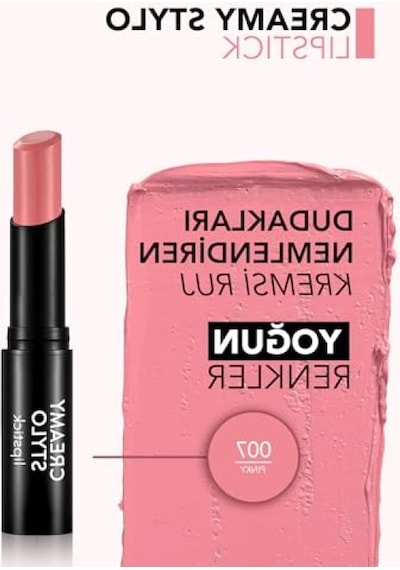 Uzun Süre Kalıcı Kremsi Ruj - 07 Pembe 00