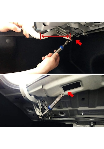 Ayarlanabilir Otomatik Bagaj Kaldırma Yayı Aparatı Mavi
