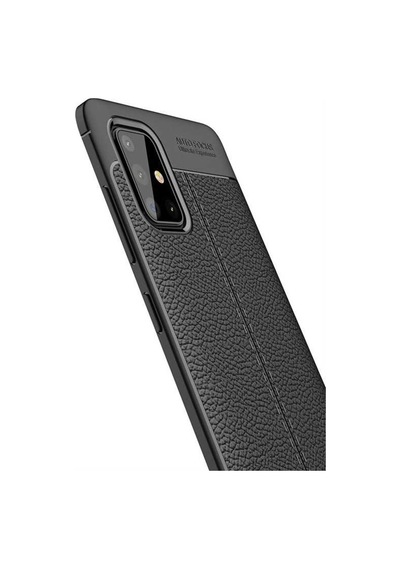 Samsung Uyumlu Galaxy A71 Kilif Deri Tarzi Niss Silikon Case 400772802