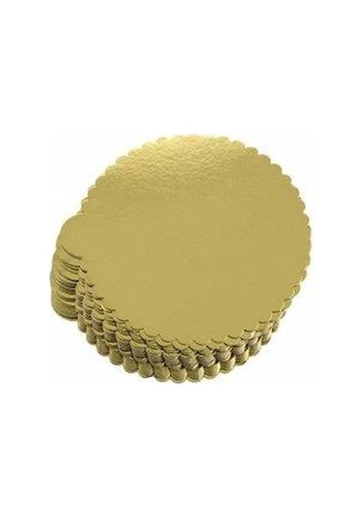 Hayal Gold Karton Kalın 20 Cm 25'Li