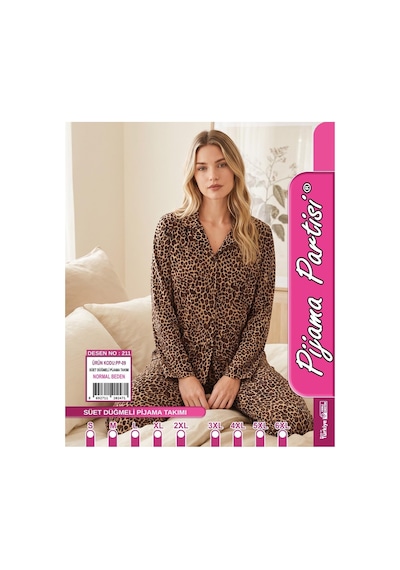 Genel Markalar Pijama Kahverengi Kahverengi
