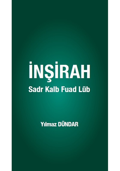 İnşirah Yılmaz Dündar 11x21 Cm