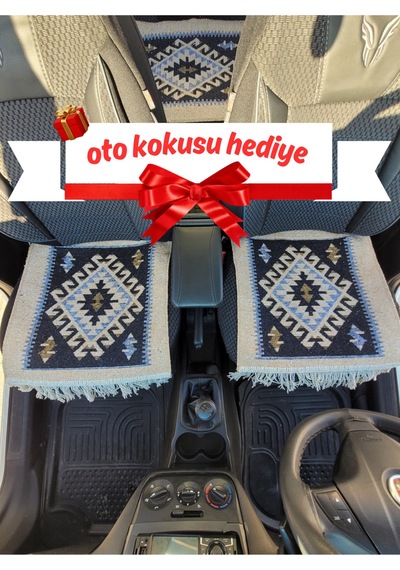 Oto Koltuk Minderi Kirlenme Ve Eskime Koruyucu Siyah Renk Oto Koku Hediyeli