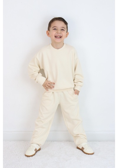 Miababy Basic Plus İkili Takım Ekru
