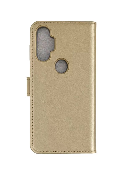 Sh Tecno Spark 7 Pro Trend S Plus Kapaklı Kılıf - Gold Najmaddin