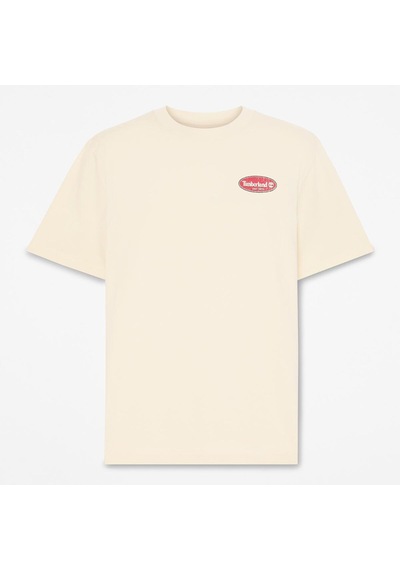 Timberland Gas Station Back Graphic Tee Erkek Tişört Tb0a5mq42601 Çok Renkli
