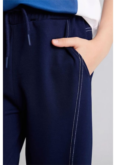 Defacto Wıde Leg Pantolon Kız Çocuk G8457a826smnv251 Lacivert-nv251