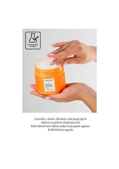 Maruderm Vitamin C Aydınlatıcı Vücut Kremi 400 ML