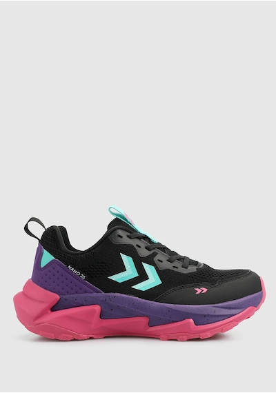Hummel Unısex Performans Ayakkabı Nano 25 900790 Black/purple Potıon