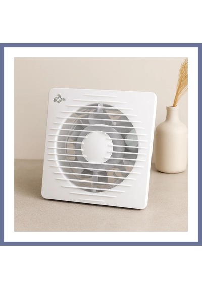Bezos 8" 200mm 200 M³/h Banyo Tuvalet Havalandırma Aspiratörü 40w Dlra