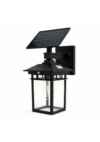 Panther Rustik Tasarımlı Retro Güneş Enerjili Solar Dekoratif Duvar Apliği 1 Adet