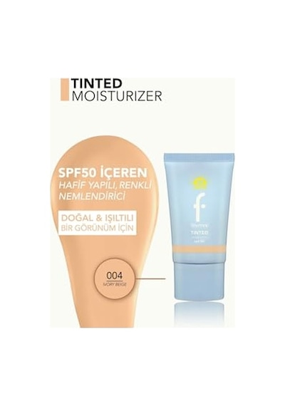 Flormar Sun Lovers Nemlendirici Etkili & Doğal Bitişli Renkli Güneş Koruyucu Spf50-004 Ivory Beıge