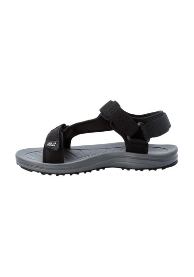 Jack Wolfskin 4052011 Wave Breaker M Black Erkek Sandalet Siyah