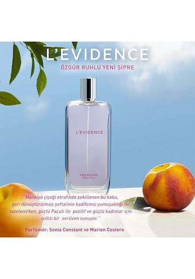 Yves Rocher L'evidence Kadın Parfüm EDP 50 ML