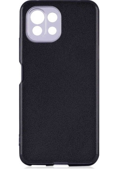 Xiaomi Mi 11 Lite Kılıf Zore Shining Silikon Siyah