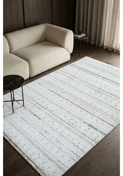Hoom Rugs Bahar 3007 Multi Etnik Desenli Akrilik Halı Çok Renkli