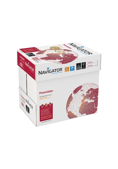 Navigator A4 Fotokopi Kağıdı 100Gr-500 Lü 1 Koli 5 Paket