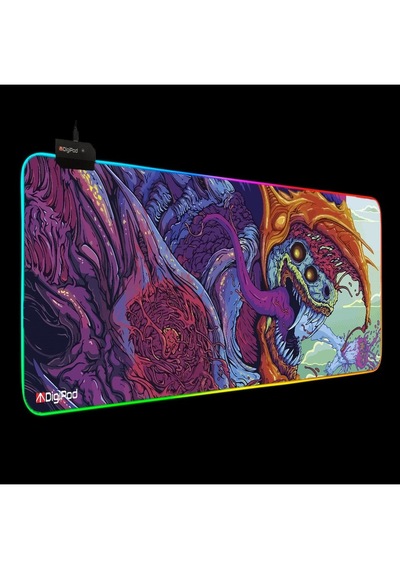 Digipod Rgb Oyuncu Mousepad Rgb Gaming Oyuncu Mouse Pad Kaymaz Taban 70 X 30 4mm Kalınlık 003