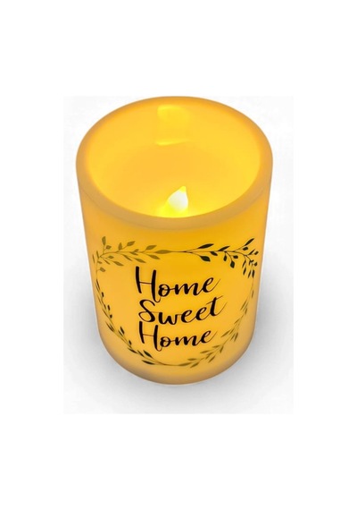 Home Sweet Home Led Işıklı Mum Pilli Led Işık