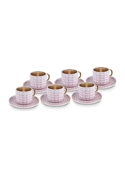 Karaca  Braid 6 Kişilik Kahve Fincanı 100 Ml