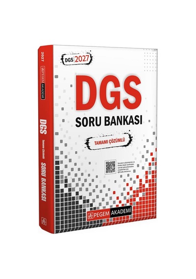 Pegem 2027 Dgs Tamamı Çözümlü Soru Bankası