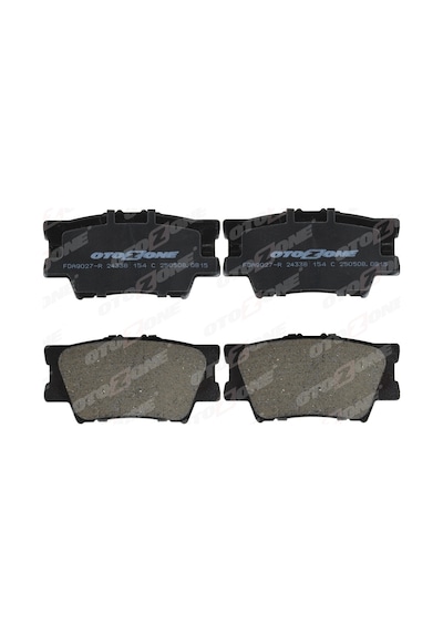 Otozone Fda9027-r Arka Fren Balata Toyota Rav4 2.0l 1az-fe Aca30 Aca31 06-12 / 2.0l 1ad-ftv D4-d Ala40 12- 0446606070-0446606090-0446642060 -