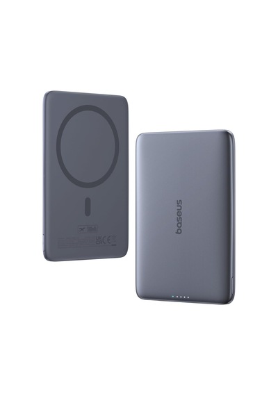 Am41 Picogo 0.3" Ultra İnce 5000mah Magsafe Kablosuz Powerbank, Gri