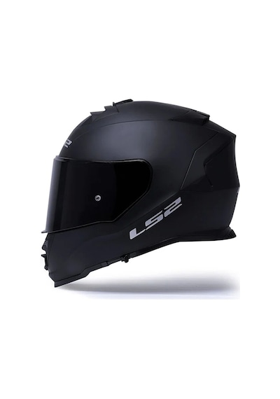 Ls2 Storm 2 Velvet Full Face Motosiklet Kaskı Şeffaf + Siyah Vizörlü Mat Siyah - Gök Kuşağı