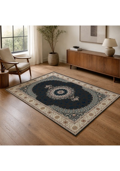 Kartela Halı Siva Halı Jüt Taban Dokuma Halı Antrasit - 120 X 180 Cm