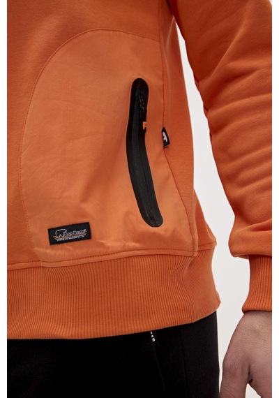 Bad Bear Marlow Crewneck Orange Erkek Sweatshirt 001