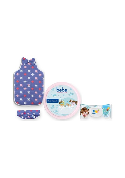 Alt Değiştirme Seti 3 Parça: Sema Baby Alt Açma Minderi + Uni Baby Islak Mendil + Pişik Kremi - Mavi