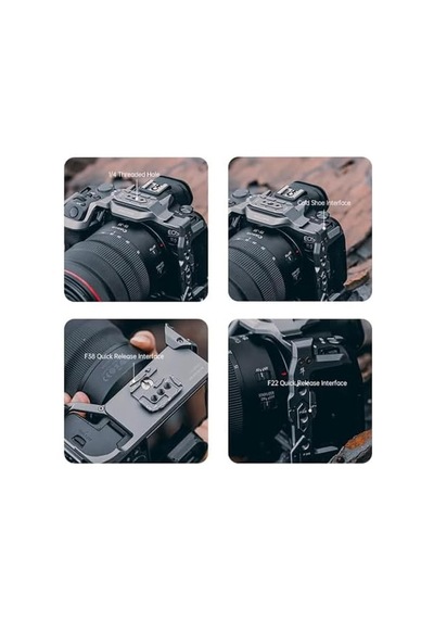 Falcam F22&f38 Quick Release Camera Cage Çerçeve Eos R5/r6