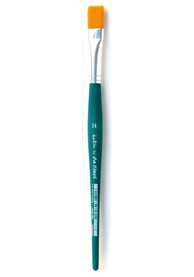 Sentetik Düz Fırçası Seri 384t5 No 14