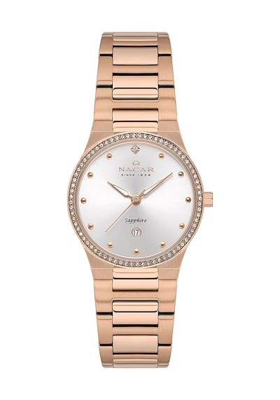 Nacar Nc34-39b647-rsms-set Kadın Kol Saat Seti Rose Gold