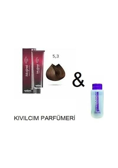 Loreal Majirel 5.3 Açık Kestane Dore Saç Boyası + Oksidanı Ile