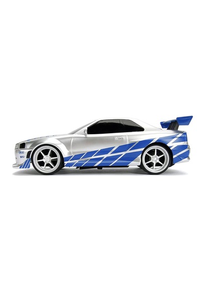 Byrugzy 1:16 Fast & Furious Kumandalı Brian's Nissan Skyline Gt-r Turbo Araba Byrnew Diğer