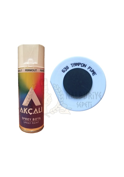 Akçalı Tampon Füme Gri Sprey Boya 400 ML - 638